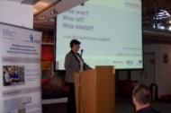 <br /><strong>Vortrag:</strong>	Heidi Schanz<br />„Sozialpartner bilden weiter in der Region Dortmund“
